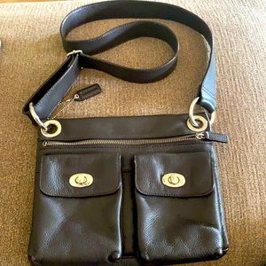 Danier Leather Flat Crossbody Purse
